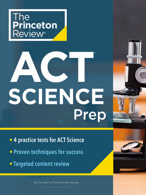 cover image of Princeton Review ACT Science Prep
